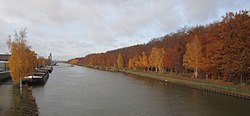 Nordhafen Hannover im Herbst